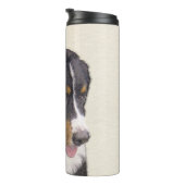 Bernese Mountain Hund Malerei - Original Hunde Kun Thermosbecher (Nach rechts gedreht)