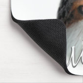 Bernese Mountain Hund Mama 2 Mousepad (Ecke)