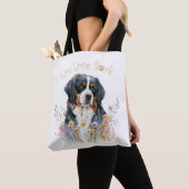 Bernese Mountain Hund Mama Floral Tasche (Von Nahem)