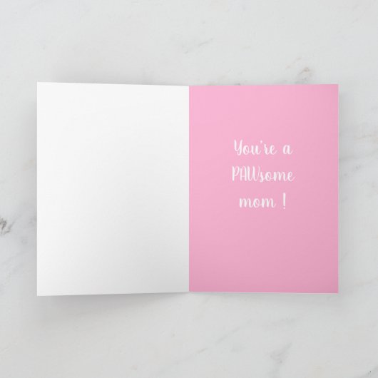 Bernese Mountain Hund Mütter Day Karte (Innenseite)