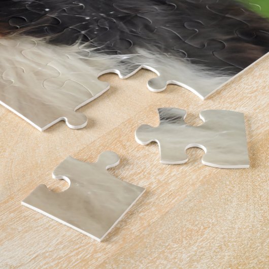 Bernese Mountain Hund. Puzzle (Seite)