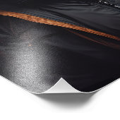 Bernese Mountain Hund tragen Jacket und Sonnenbril Fotodruck (Ecke)