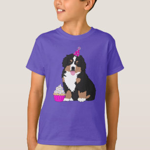 Bernese Mountain Hund Welpe Geburtstag T-Shirt