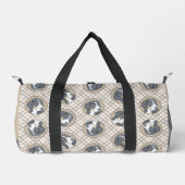 Bernese Mountain Hund Welpe Malerei Niedliche Haus Duffle Bag (Vorderseite)