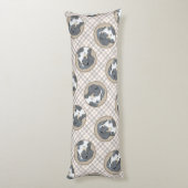 Bernese Mountain Hund Welpe Malerei Niedliche Haus Seitenschläferkissen (Rückseite (Vertikal))