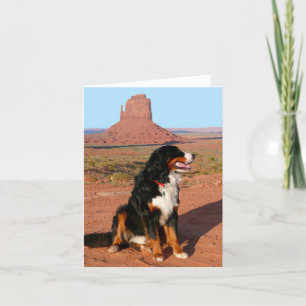 Bernese Mountain Hund Welpen Hundekarte Karte