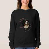 Bernese Mountain Hund Women's Basic Sweatshirt (Vorderseite)