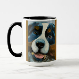 bernese Mountain Hund | Zwei-Tonen-Tasse, 15 oz Ta Tasse