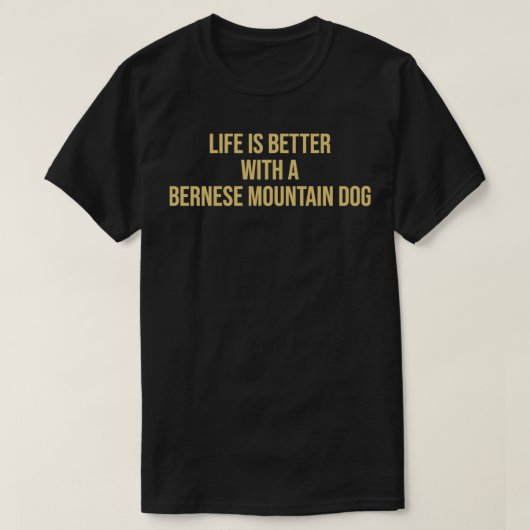 Bernese Mountain Hunde1 T-Shirt (Design vorne)