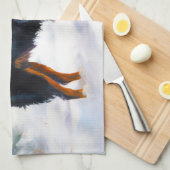 Bernese Mountain Let It Snow Weihnachten Geschirrtuch (Viertel Falte)