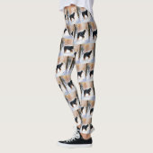 Bernese Mountain Let It Snow Weihnachten Leggings (Links)
