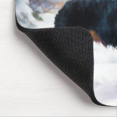 Bernese Mountain Let It Snow Weihnachten Mousepad (Ecke)