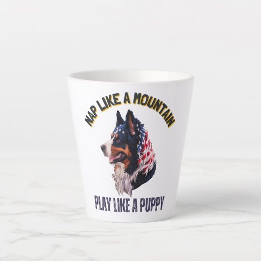 Bernese Mountain Milchtasse (Vorderseite)