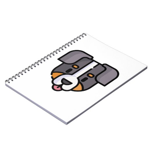 Bernese Mountain Notizblock (Linke Seite)