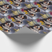 Bernese Mountain on a Paddle: Ein Landschaftliches Geschenkpapier (Ecke)