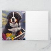 Bernese Mountain on a Paddle: Ein Landschaftliches Karte (Innenseite)