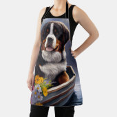 Bernese Mountain on a Paddle: Ein Landschaftliches Schürze (InSitu)