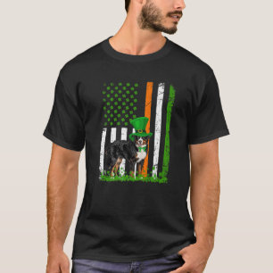 Bernese Mountain Patrick's Day Hunde Lover America T-Shirt