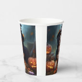 Bernese Mountain Pumpkins Halloween Beängstigend Pappbecher (Rechts)