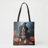 Bernese Mountain Pumpkins Halloween Beängstigend Tasche (Vorderseite)