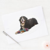 Bernese Mountain Puppy Dog Sticker / Siegel (Umschlag)