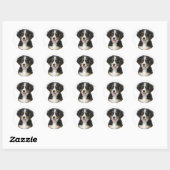 Bernese Mountain Puppy Dog Sticker / Siegel (Blatt)