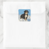 Bernese Mountain Puppy Dog Sticker / Siegel (Tasche)