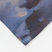 Bernese Mountain Weihnachtsfeiertage Fleecedecke (Ecke)