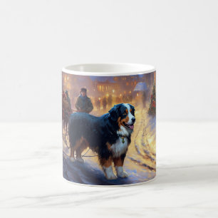 Bernese Mountain Weihnachtsfeiertage Kaffeetasse