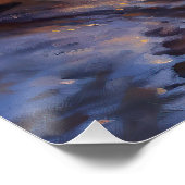 Bernese Mountain Weihnachtsfeiertage Poster (Ecke)