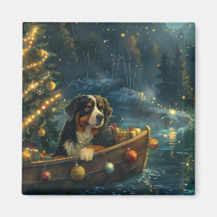 Bernese Mountain Weihnachtsfest Reise Magnet