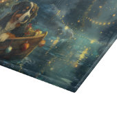 Bernese Mountain Weihnachtsfest Reise Schneidebrett (Ecke)