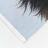 Bernese Mountan Dog Fleecedecke (Ecke)