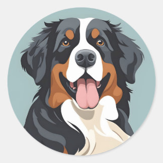Bernese Mountin Dog Sticker