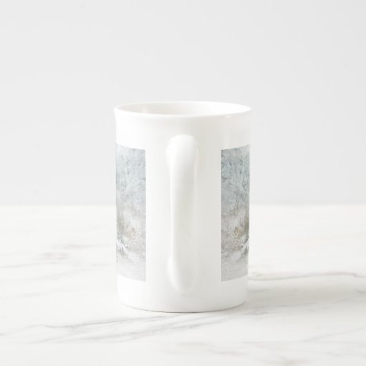 Bernese Mt. Dog Bone China Tasse (Rückseite)