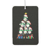 Bernese Mt Dog Puppy Christmas Tree Classic T-Shir Autolufterfrischer (Vorderseite)