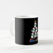 Bernese Mt Dog Puppy Christmas Tree Classic T-Shir Kaffeetasse (Vorderseite Links)