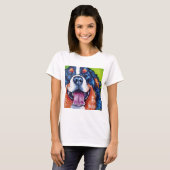 Bernese Mt Hund T-Shirt (Vorne ganz)
