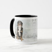 Bernese Mt. Hund Tasse (Vorderseite Links)