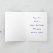 Bernese Mt Hundekuchen-Gesichts-Geburtstag Karte (Innenseite)