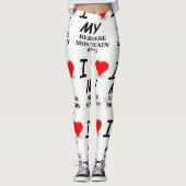 bernese mt-HundeLiebe Leggings (Vorderseite)