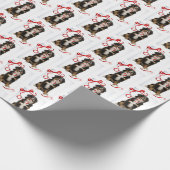 Bernese Mt. HundePackpapier Geschenkpapier (Ecke)
