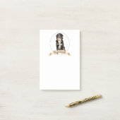 Bernese Mt. Hundepost-itanmerkungen Post-it Klebezettel (Auf Schreibtisch)