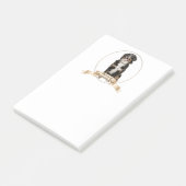 Bernese Mt. Hundepost-itanmerkungen Post-it Klebezettel (angewinkelt)