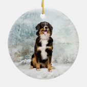 Bernese Mt. Hundeverzierung Keramik Ornament (Hinten)