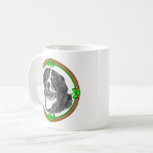 Bernese Mtn Dog St Patricks Kaffeetasse (Vorderseite Links)