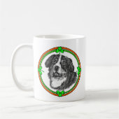 Bernese Mtn Dog St Patricks Kaffeetasse (Links)