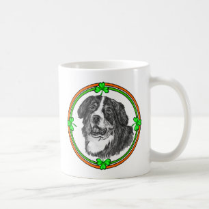 Bernese Mtn Dog St Patricks Kaffeetasse
