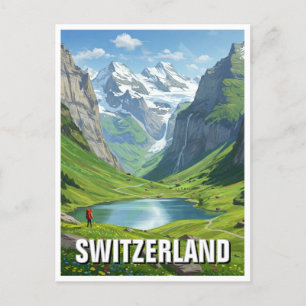 Bernese Oberland Schweiz Reisen Postkarte