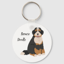 Bernese Poodle mix, Bernedoodle Weihnachtsschmuck